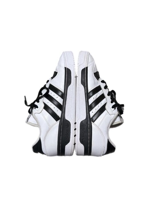 Adidas Sneakers Mens 11.5 White Leather Cloud Low Trainer Rivalry Rapper Skater main image 13